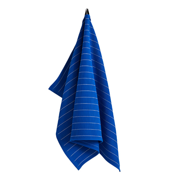 Canteen Tea Towel - Blue Pinstripe