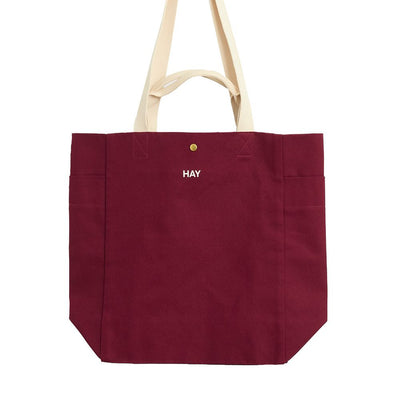 Everyday Tote Bag - Burgundy