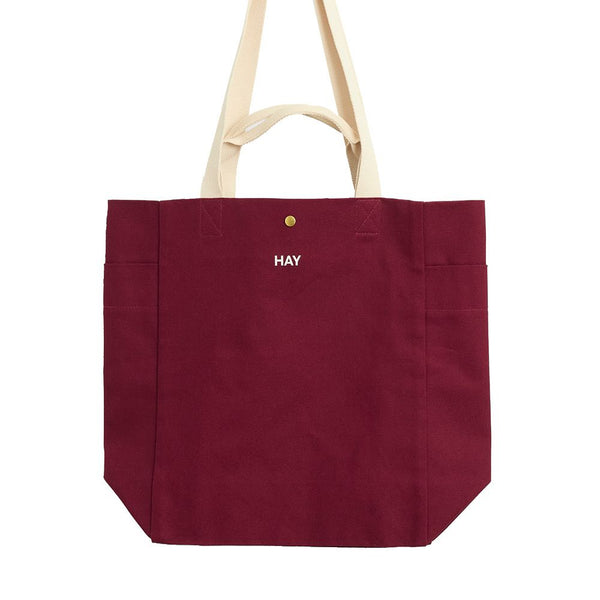 Everyday Tote Bag - Burgundy