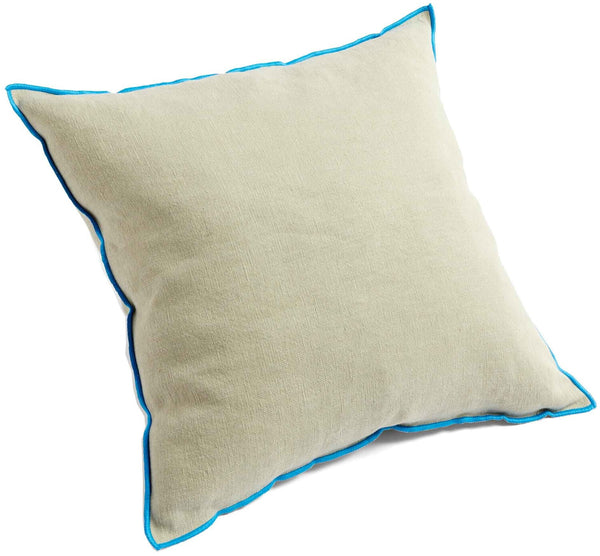 Outline Cushion- Grey/Blue
