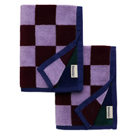 Hand Towel (Set of 2) - Jewel Checks