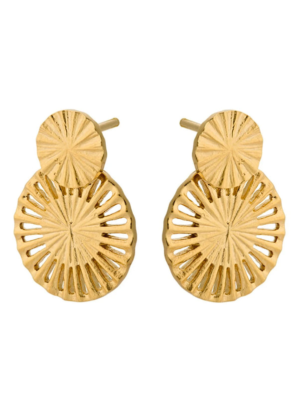 Small Starlight Earrings - Gold Plated