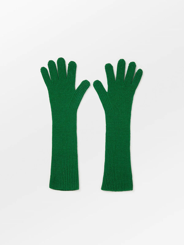 Woona Long Gloves - Amazon Green
