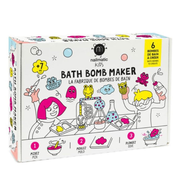 Nailmatic - Bath Bomb Maker Kit - 6 to create