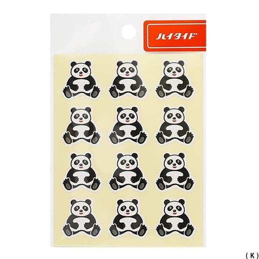 Hightide Retro Stickers - Panda