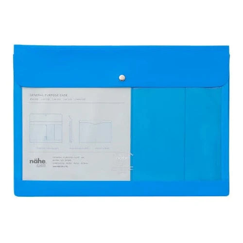 A4 General Purpose Case - Neon Blue