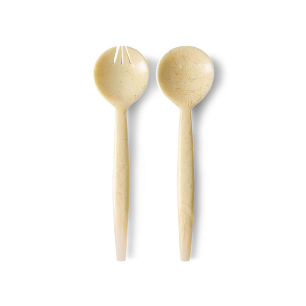 Salad Cutlery Set of 2 - Vanilla
