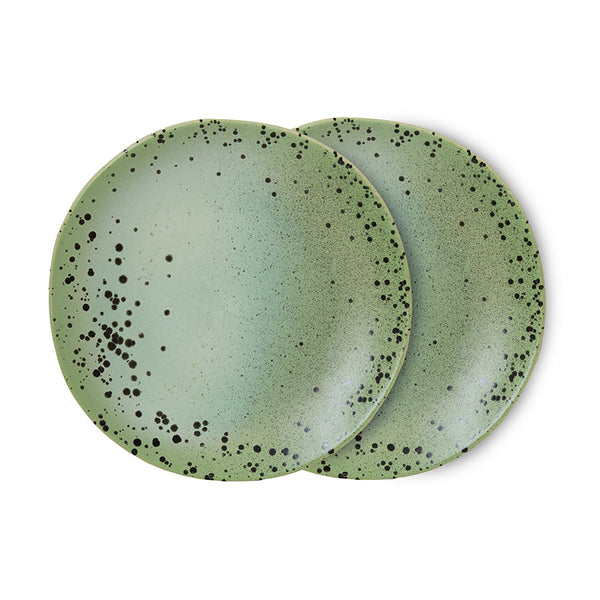 70s Ceramics Side Plate - Fleck