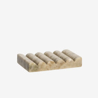 Madam Stoltz - Marble Soap Dish (Beige)