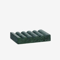 Madam Stoltz - Marble Soap Dish (Dark Green)