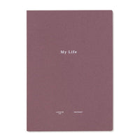 Laconic Style Notebook - My Life