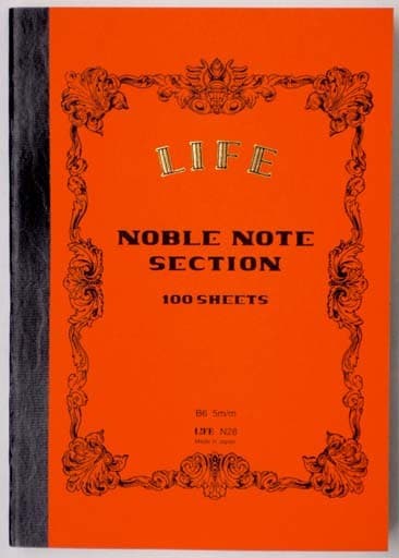 Life - Noble Note Book B6 Section