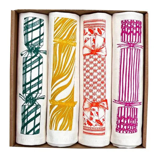 Napkin Gift Set of 4 - Christmas Cracker