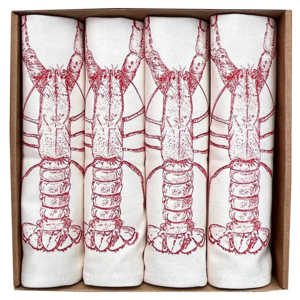 Napkin Gift Set of 4 - Lobster
