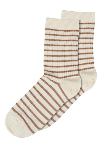 Lydia Socks - Tawny Brown