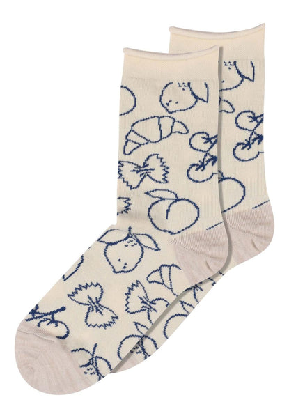 Marcia Socks - True Blue