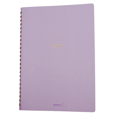 Ring Notebook - A5 Colour Dot Grid - Purple