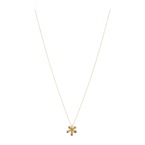 Wild Poppy Necklace - Gold Plated
