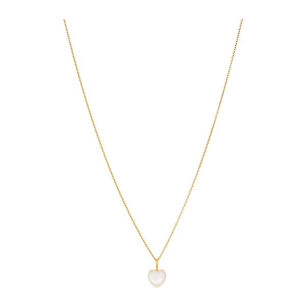 Ocean Heart Necklace - Gold Plated