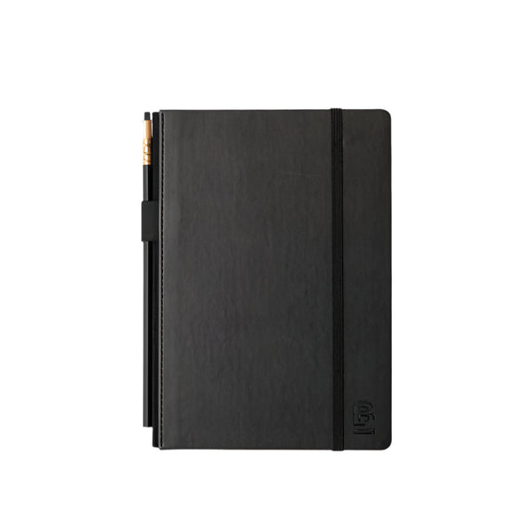 Blackwing Slate A5 Notebook and Pencil - Black -  Dot Grid