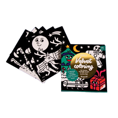 Velvet Colouring - Ho Ho Ho