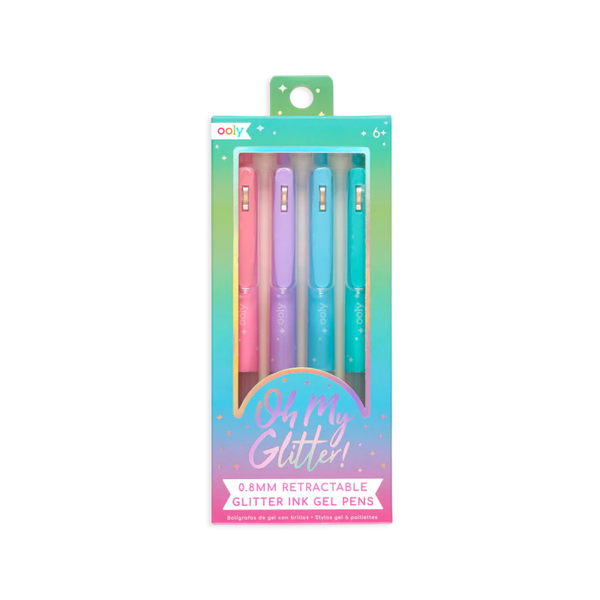 Oh My Glitter! Gel Pens - Set of 4
