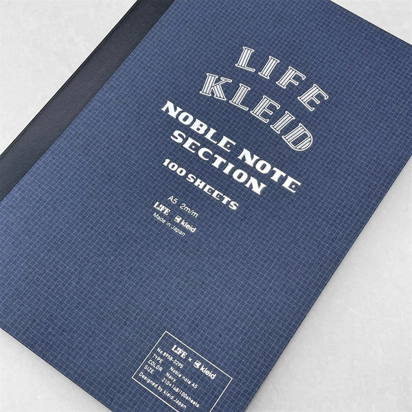 Life x Kleid Noble Note A5 Navy