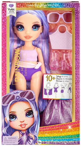 Rainbow High Swim & Style Fashion Doll - Violet