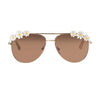 Daisy Chain Aviator Sunglasses