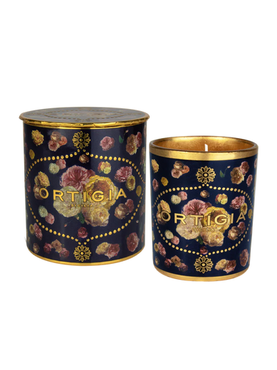Rose Antiche Decorated Candle