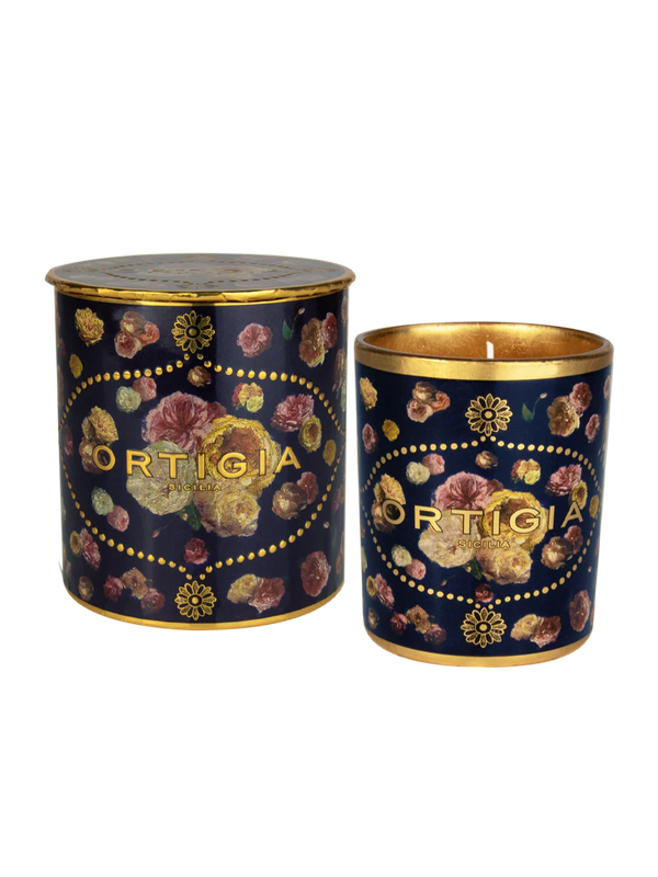 Rose Antiche Decorated Candle