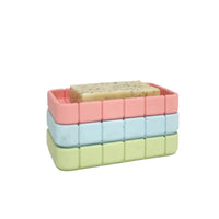 Tile Soap Dish - Swimming Pool Blue