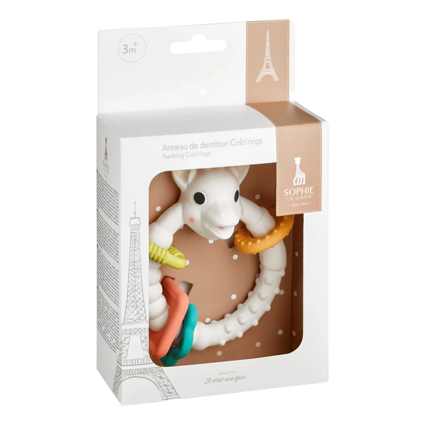 Sophie la Giraffe - Teething Colo-rings