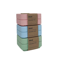 Tile Square Pot - Swimming Pool Blue