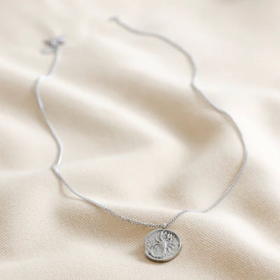 Stainless Steel Scorpio Pendant Necklace