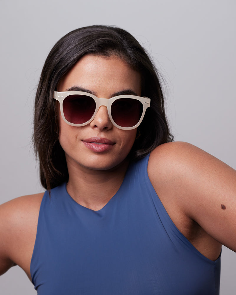 #N Sunglasses - Vintage Cream