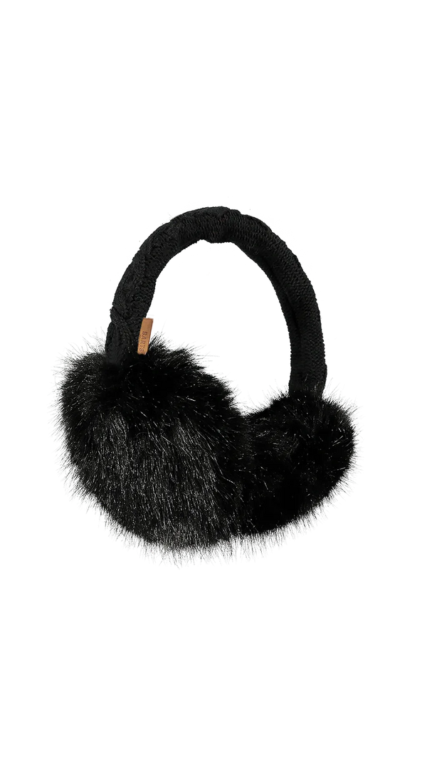 Fur Earmuffs - Black