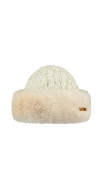 Fur Cable Bandhat - White