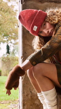 Britamu Fingerless Gloves - Brown