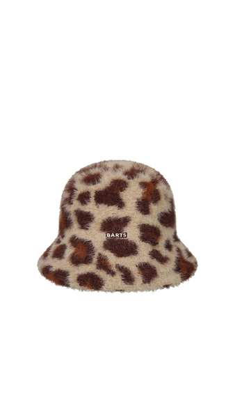 Lylja Leopard Print Hat - Light Brown