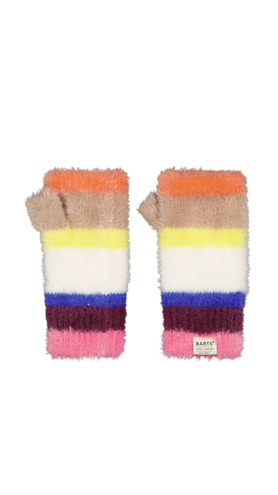 Kumana Fingerless Gloves Kids - Magenta (Size 3-4)