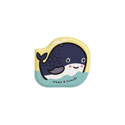 Bath Book - Whale + Friends
