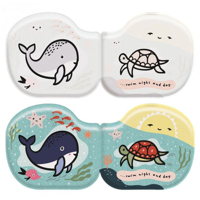 Bath Book - Whale + Friends
