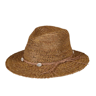 Alora Hat - Light Brown - Small