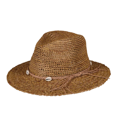 Alora Hat - Light Brown - Medium