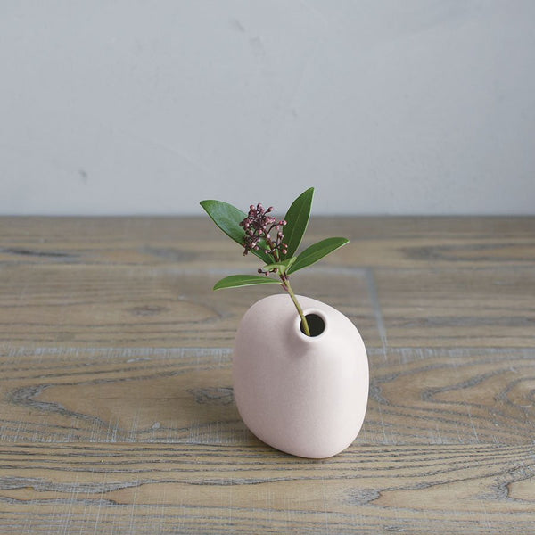 Sacco Vase Porcelain 02 - Pink