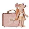 Maileg Mouse Guardian Angel In Suitcase