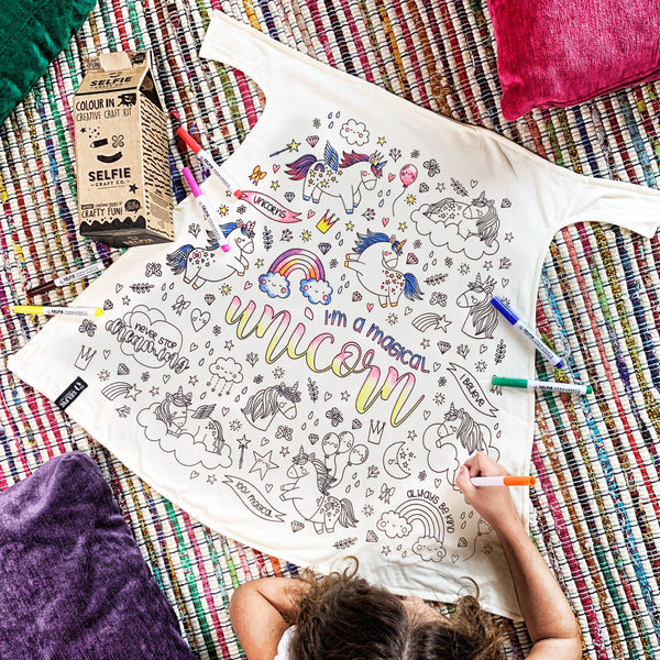 Selfie Craft Co - Unicorn Colour In Cape