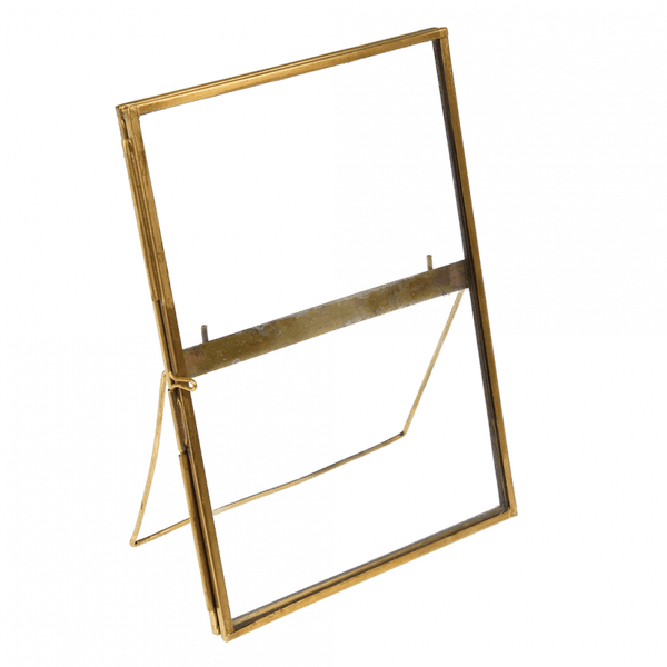 Standing Brass Frame 18x13cm