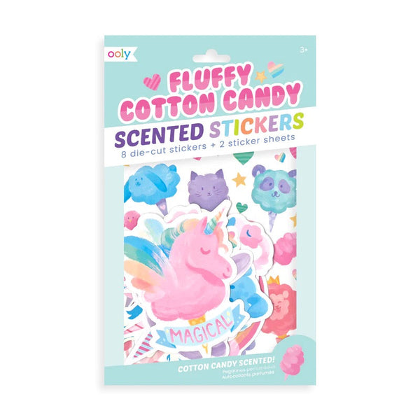 OOLY - Scented Scratch Stickers - Cotton Candy